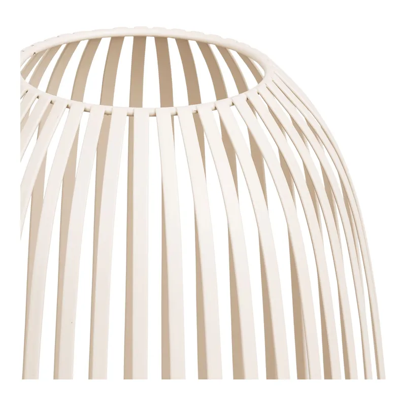 Lampion Ogrodowy MEBLIVA Stoense, Solarny, 40 cm - Beżowy