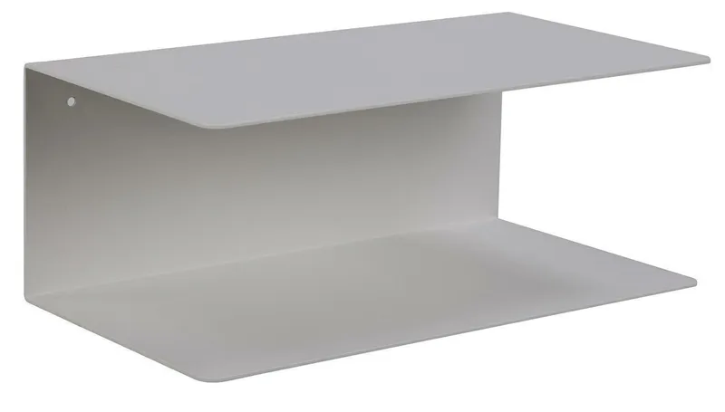 Półka Ścienna MEBLIVA Joliet S, Metal, 35 cm - Biała
