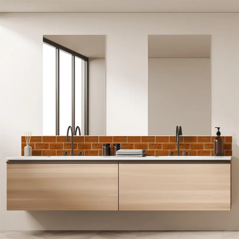 Panel Winylowy Samoprzylepny MEBLIVA Easy Stick PCV - Orzech