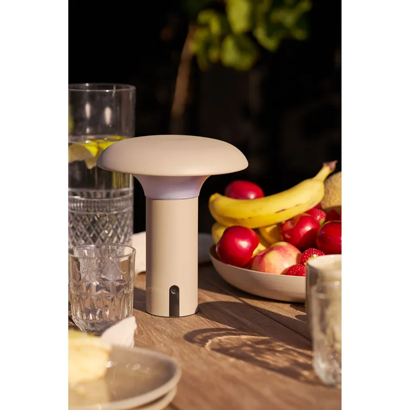 Lampa Ogrodowa GARDIVA Ramsey LED Akumulatorowa - Beżowa