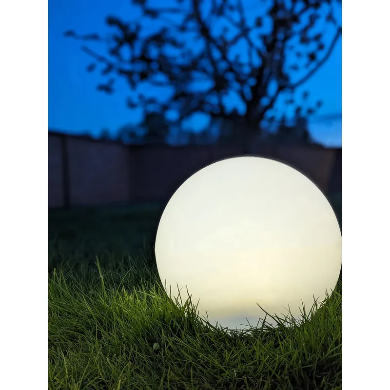 Lampion Ogrodowy MEBLIVA Lifton Solarny LED, Klasyczny - Biały