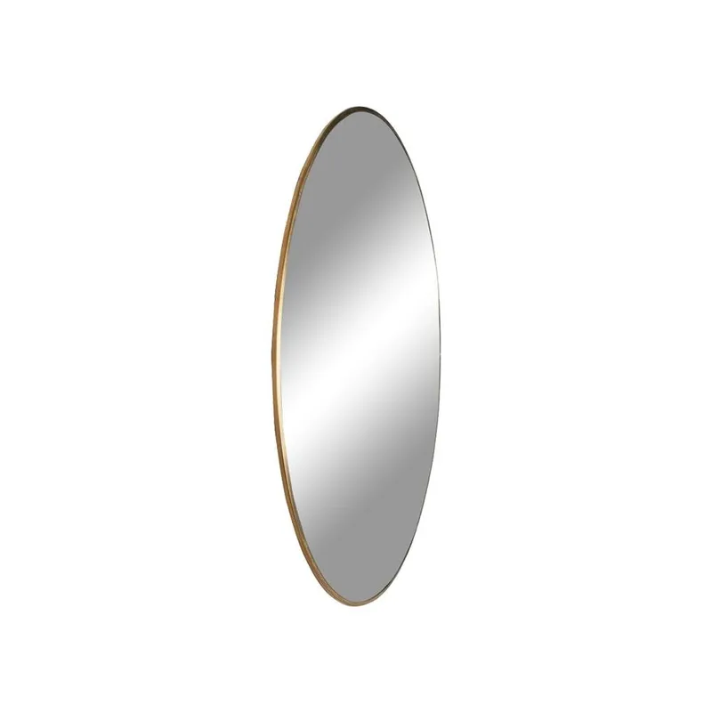 Lustro Jersey MEBLIVA Okrągłe Metalowe 60 cm - Złote