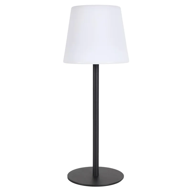Lampa Stołowa MEBLIVA USB, Nowoczesna, Ściemnialna - Czarna