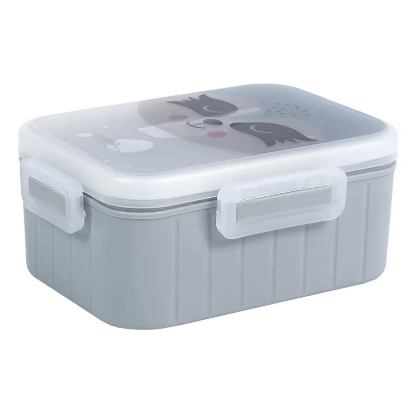 Lunchbox MEBLIVA Szop, Tworzywo Sztuczne, Szczelny - Szary