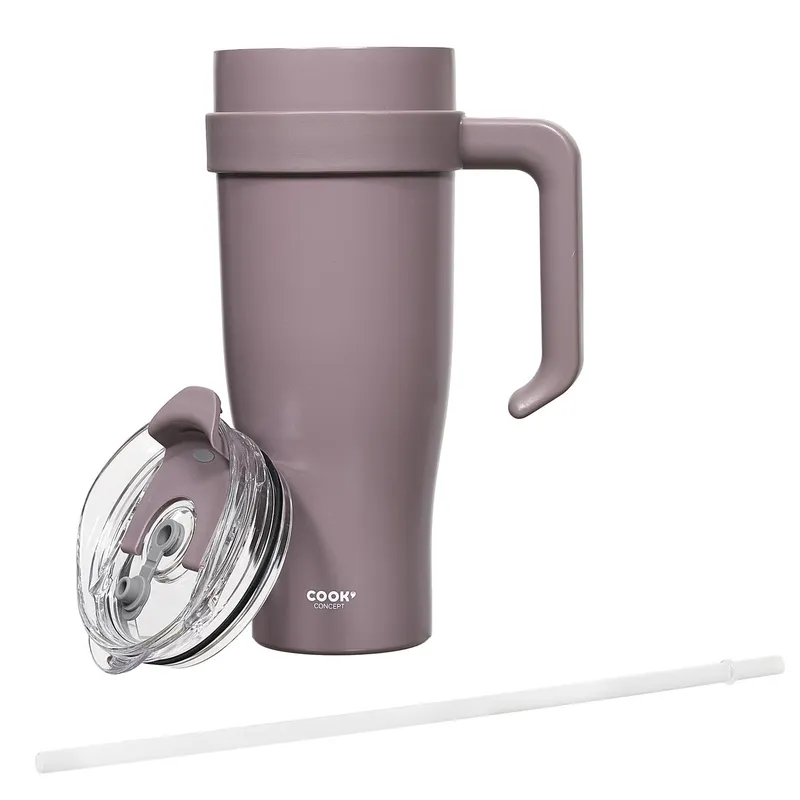 Kubek Termiczny MEBLIVA Miami 1,2l Metal - Fioletowy