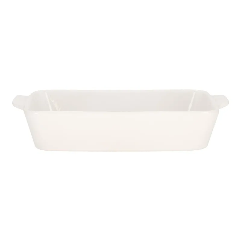 Naczynie Do Zapiekania MEBLIVA Mazzoni 37cm Ceramika - Biały