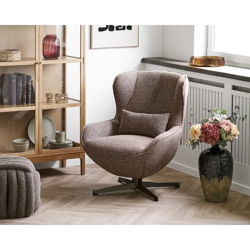 Wazon MEBLIVA Cali Ceramiczny, Wysoki 44,5 cm - Ciemnoniebieski