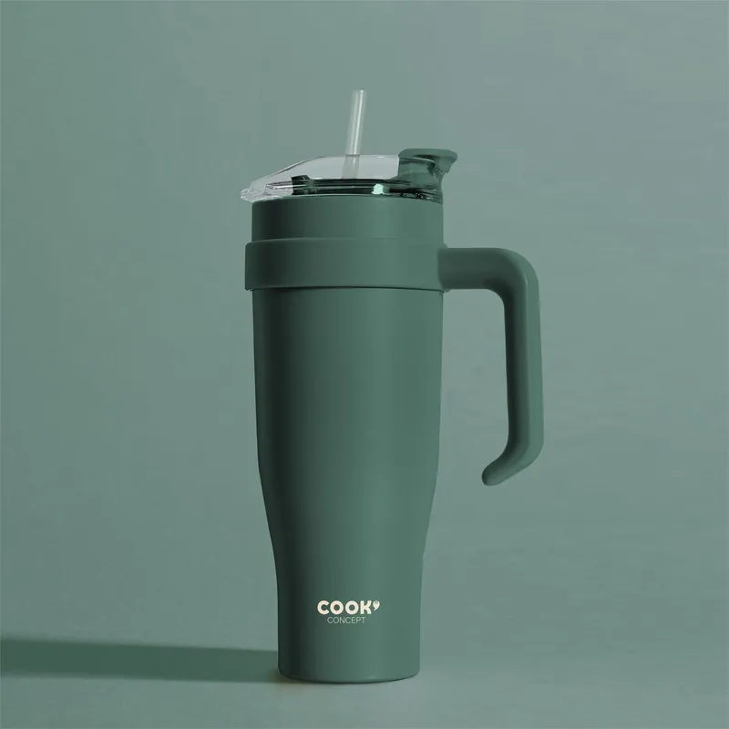 Kubek Termiczny MEBLIVA Miami Classic, Stal Nierdzewna 1200 ml - Zielony