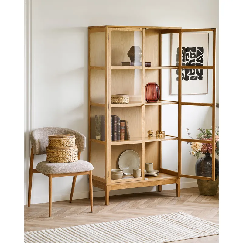 Obraz Dekoracyjny MEBLIVA Tine 50x70 cm Boho - Czarny Brązowy