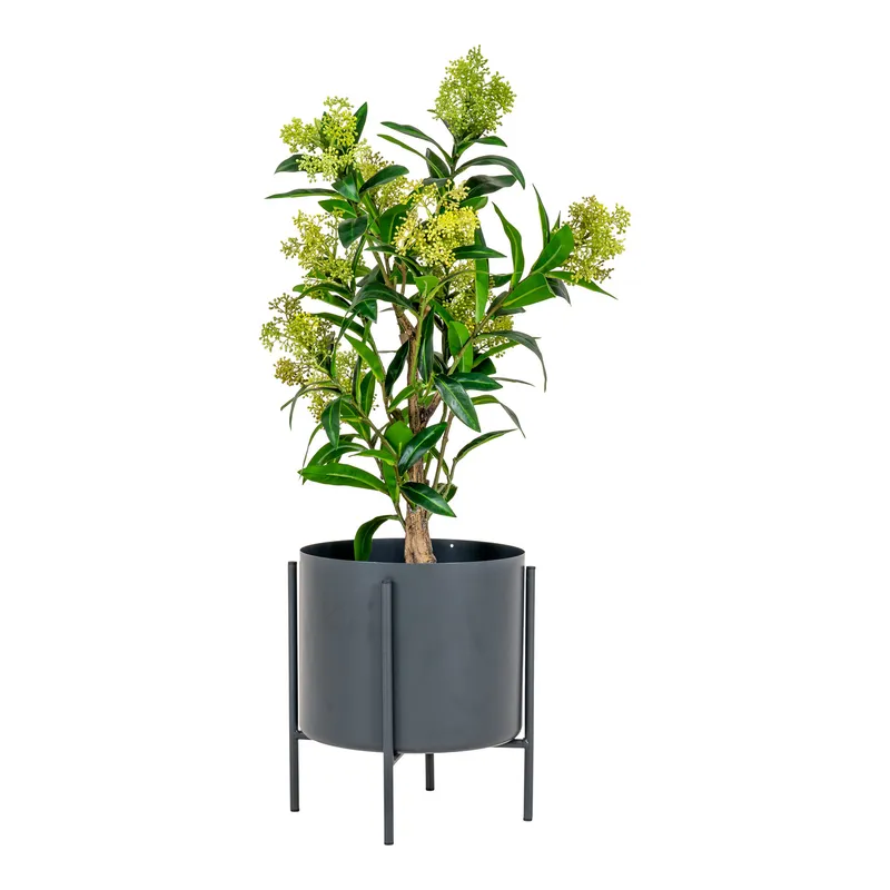 Sztuczne Drzewo MEBLIVA Skimmia 75cm, Polietylen - Zielony