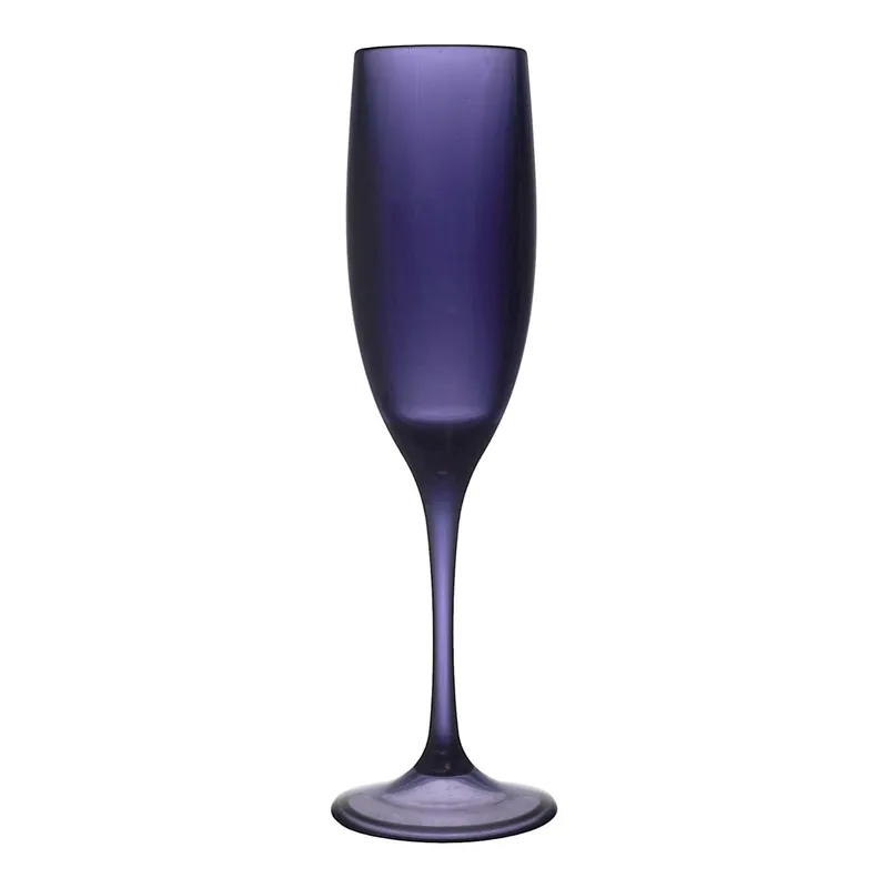 Kieliszek Do Szampana MEBLIVA Sky, Tworzywo, Pojemność 130 ml - Fioletowy