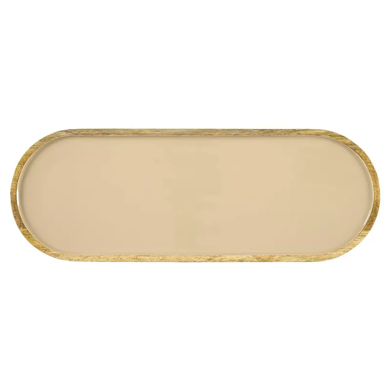 Taca Dune MEBLIVA Drewno Mango 50cm - Naturalny