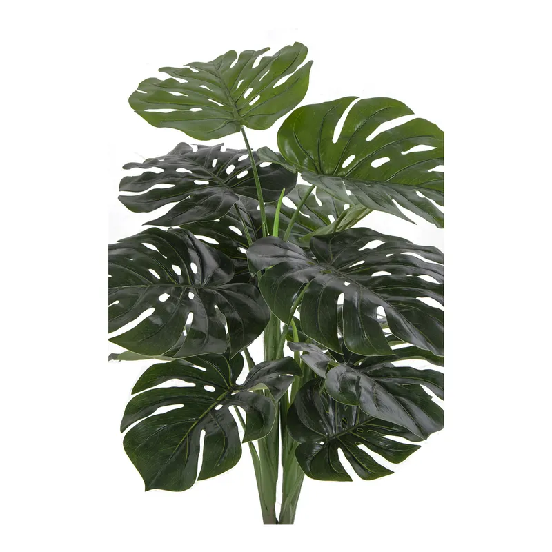 Sztuczna Roślina Monstera MEBLIVA 90cm, Polietylen - Zielony