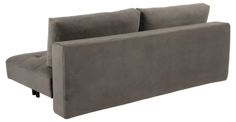 Sofa Rozkładana MEBLIVA Blain, Drewno Kauczukowe, Nowoczesna - Beżowa