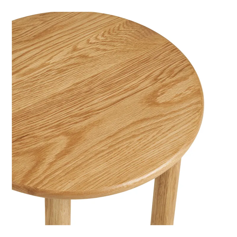 Stolik MEBLIVA Jena Dąb, Naturalny 40 cm - Kawowy