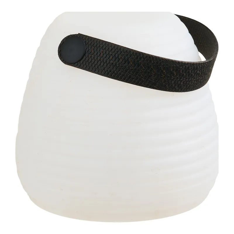 Lampa Ogrodowa MEBLIVA Derry LED Akumulatorowa Nowoczesna - Biała