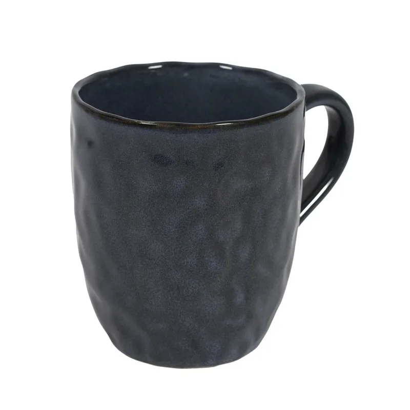 Kubek Ceramiczny MEBLIVA Noyer 330 ml - Glamour - Granatowy