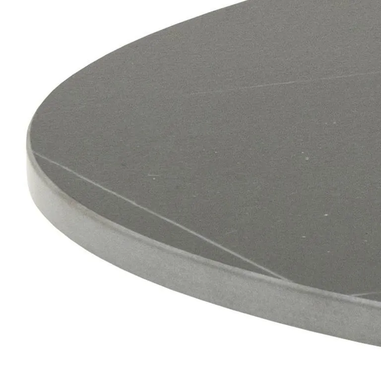 Stolik Kawowy MEBLIVA Malta Ceramiczny 90cm - Czarny