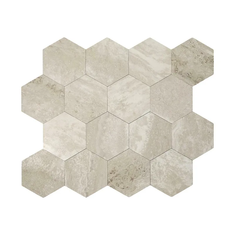 Panel Winylowy Samoprzylepny MEBLIVA Easy Stick – Heksagon - Beżowy