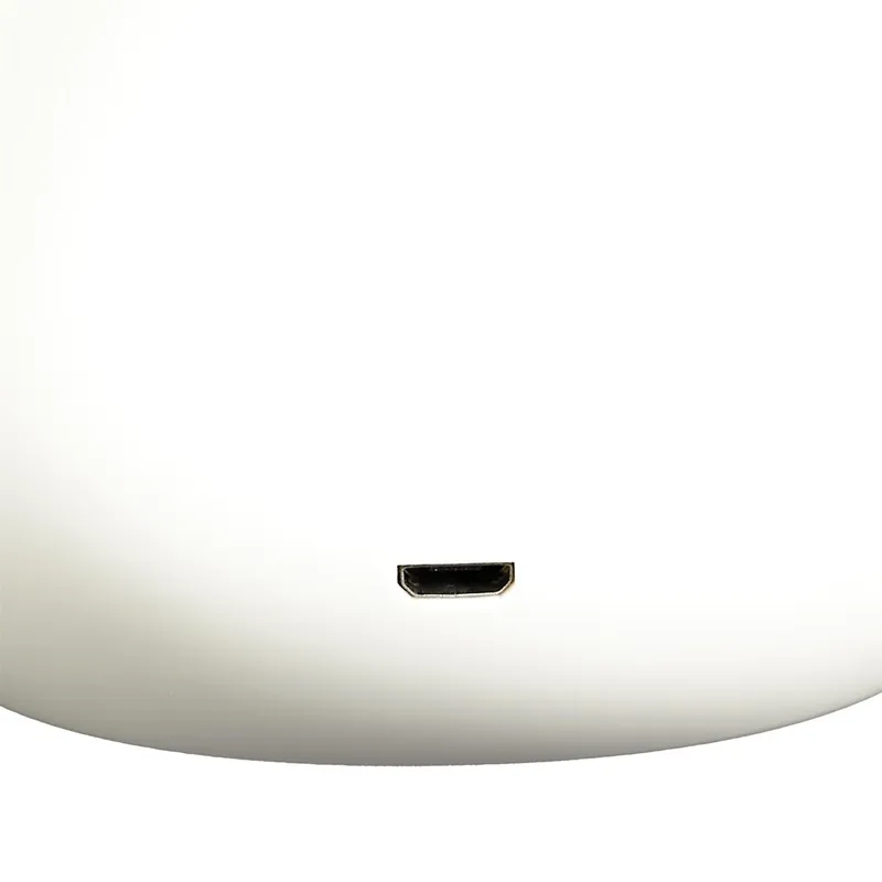 Lampka Nocna MEBLIVA Kot USB LED, Tworzywo ABS - Biała