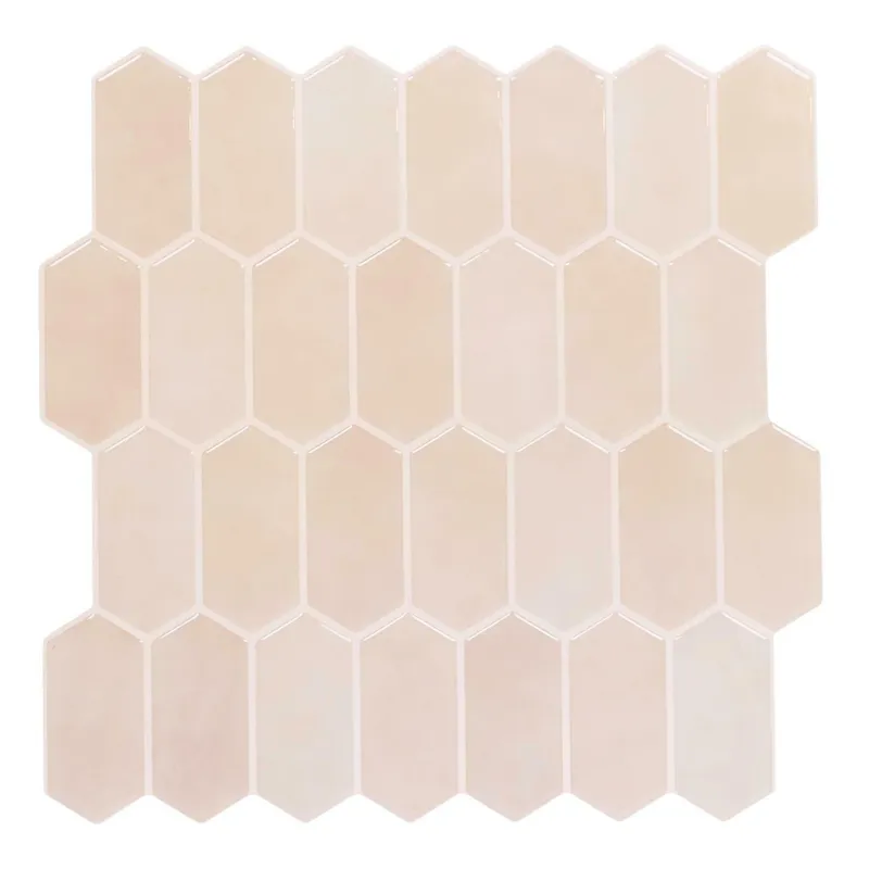 Płytki Samoprzylepne MEBLIVA Easy Stick 30,5 x 30,5 cm Heksagon - Beżowe