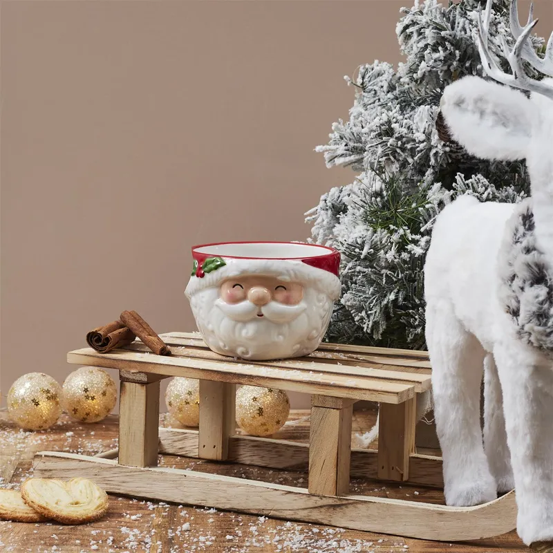 Miska Świąteczna MEBLIVA Ceramika 12 cm - Multikolor