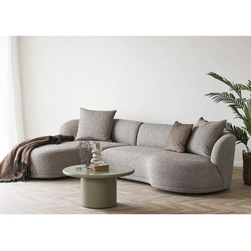 Stolik Kawowy MEBLIVA Nagano MDF 80 cm - Zielony