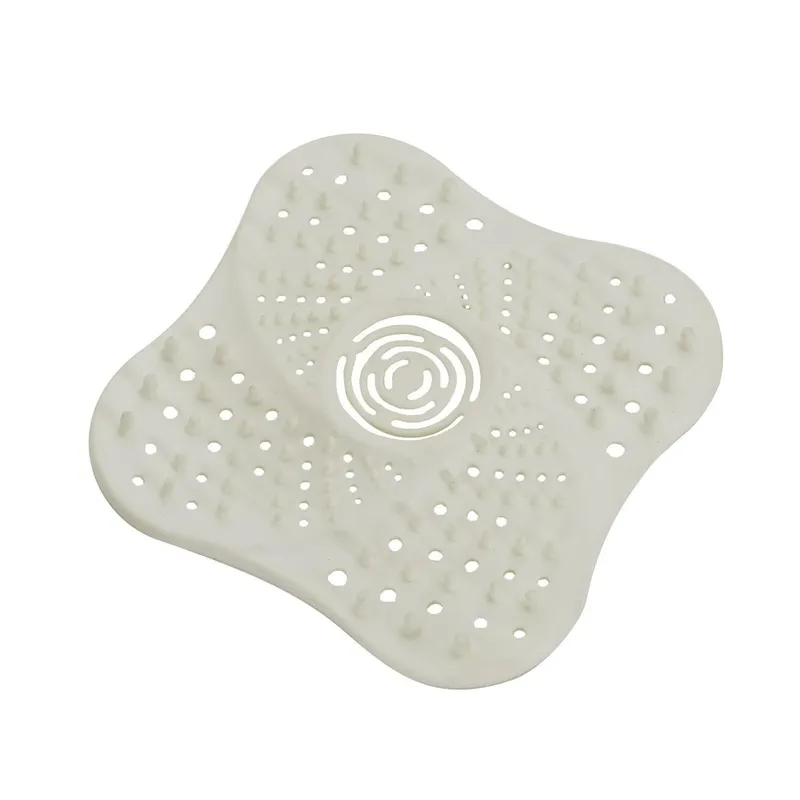 Silikonowe Sitko Do Umywalki MEBLIVA, Średnica 13,3 cm - Białe