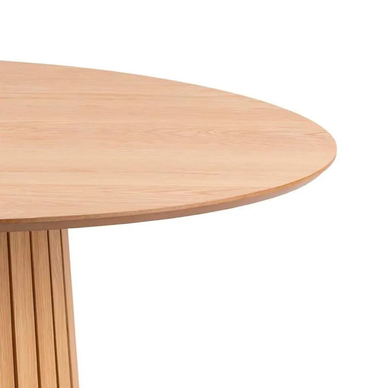 Stół MEBLIVA Christo 120cm Fornir Dąb - Naturalny