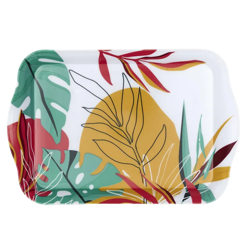 Taca Do Serwowania MEBLIVA Paradise Exotic 21x14 cm - Multikolor