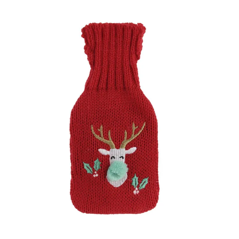 Termofor MEBLIVA Renifer, Poliester, 12,5×8 cm - Czerwony