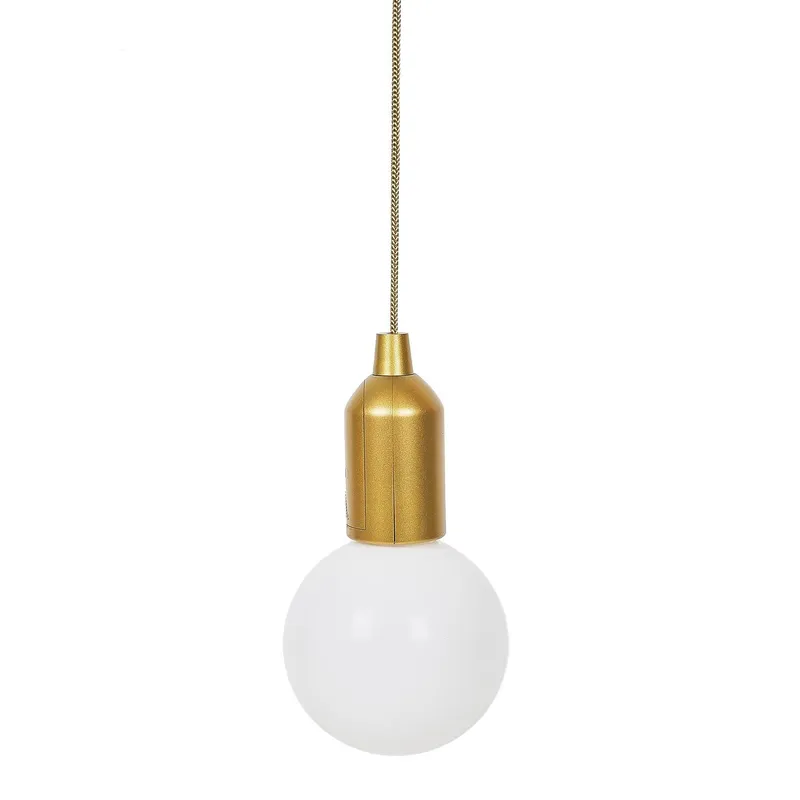 Lampa Wisząca MEBLIVA Żarówka Dekoracyjna LED - Złota