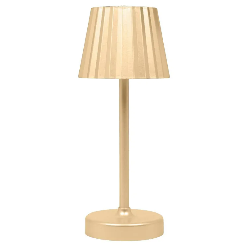 Lampka Nocna MEBLIVA Blanca LED Dotykowa Do Sypialni - Złota