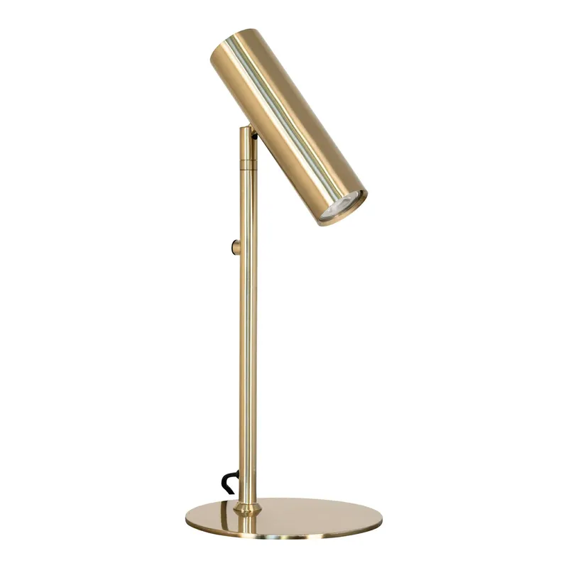 Lampka Stołowa MEBLIVA Paris, Nowoczesny Design, Metal - Złota