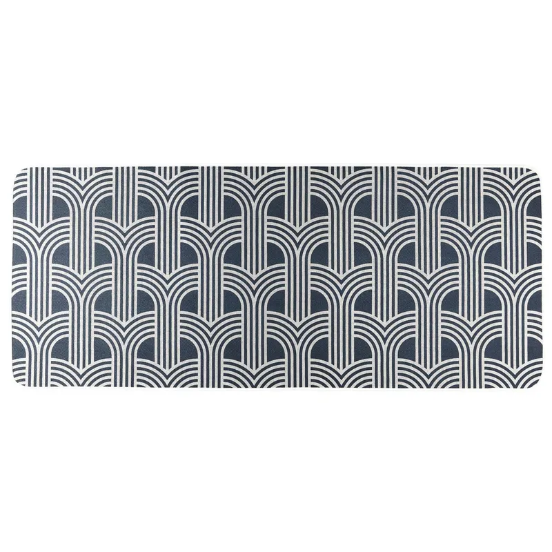 Dywan MEBLIVA Arlla Do Prania W Pralce, Boho 50x120 - Niebieski