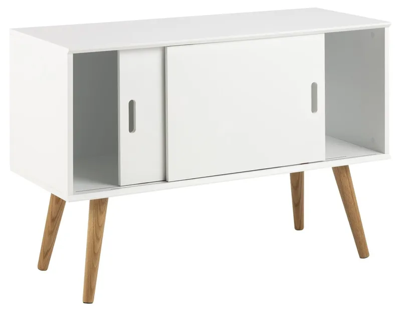 Komoda MEBLIVA Mitra, MDF, 100 cm - Biały