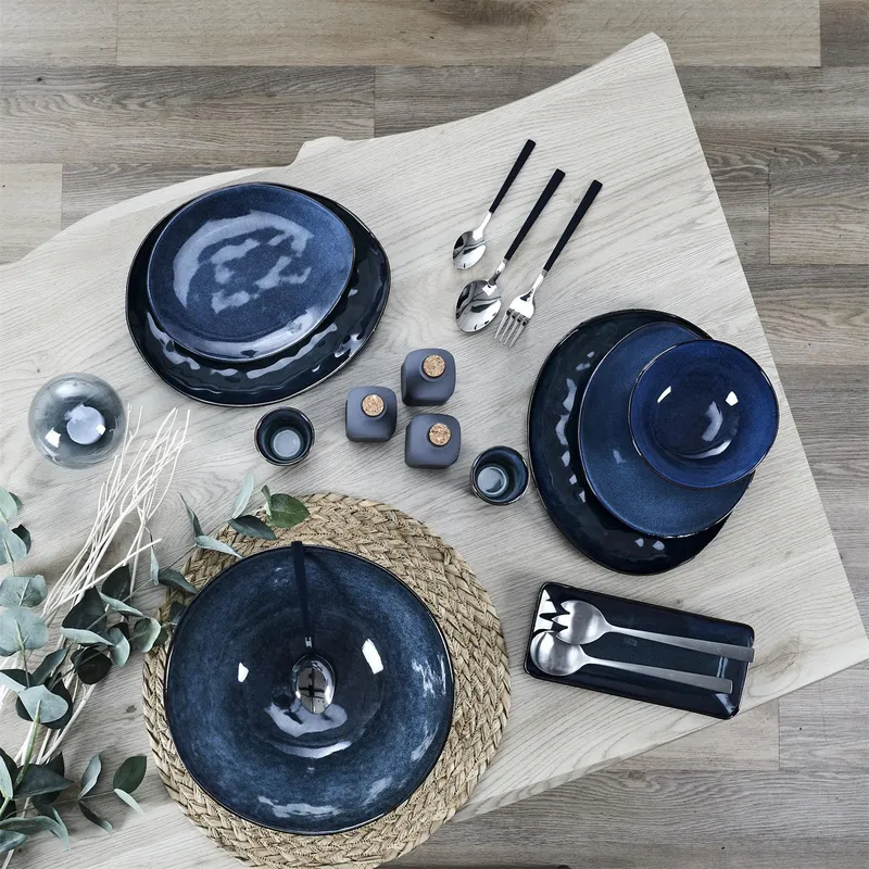 Miska MEBLIVA Laguna XL Ceramiczna 3l - Niebieski