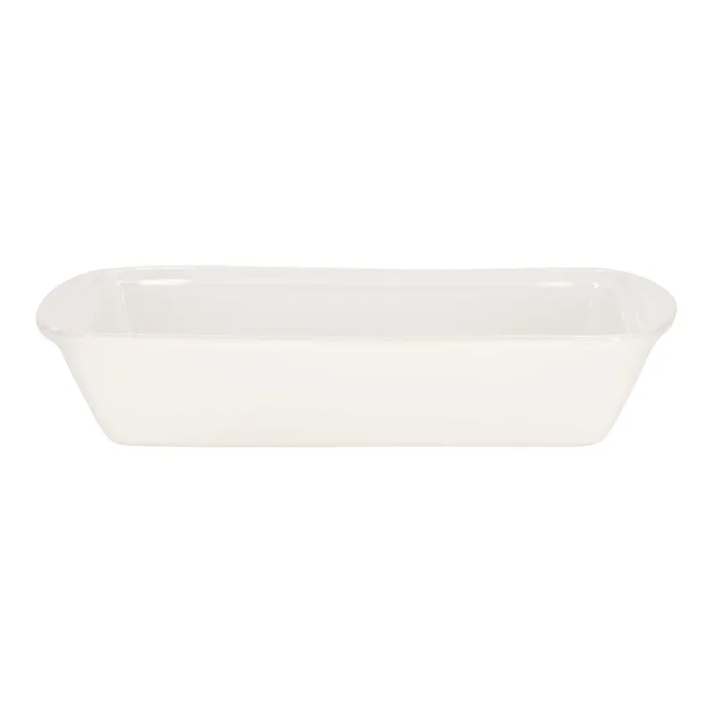 Naczynie Do Zapiekania MEBLIVA Cannelloni, Ceramika 35×21,5 cm - Białe