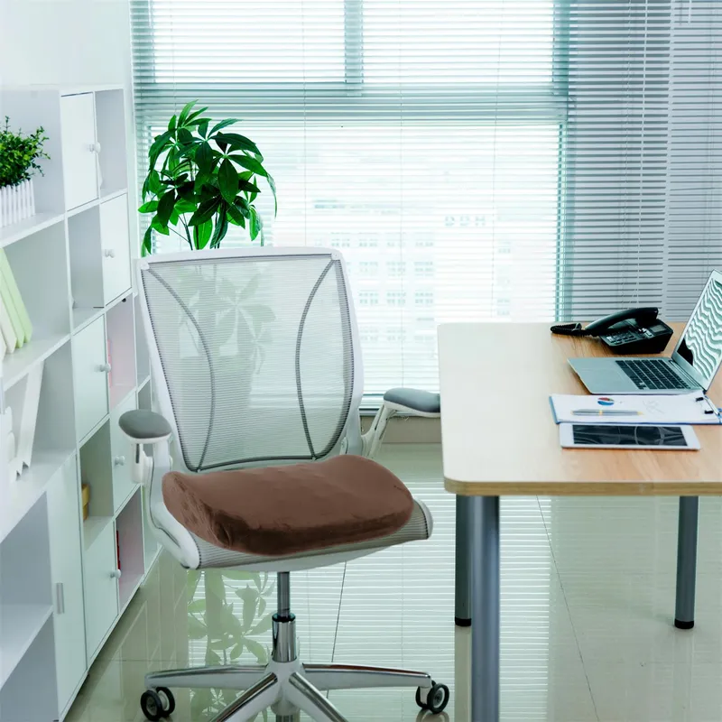 Siedzisko Ergonomiczne MEBLIVA Sensly, Pianka Tapicerska - Brązowy