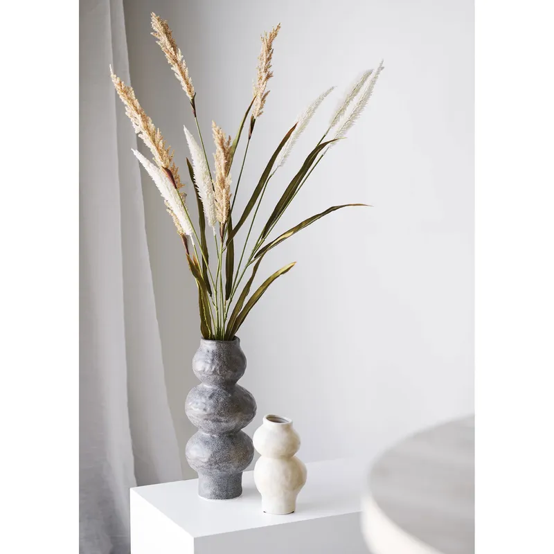 Wazon MEBLIVA Almond Ceramiczny 19,5 cm - Beżowy