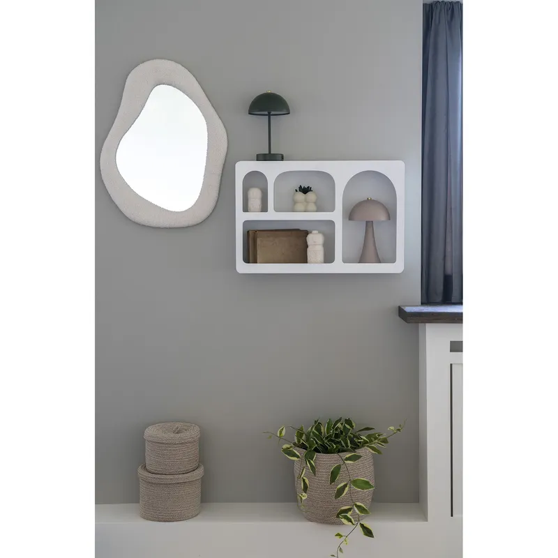 Półka Ścienna MEBLIVA Bryne, MDF 60x40 cm - Biała