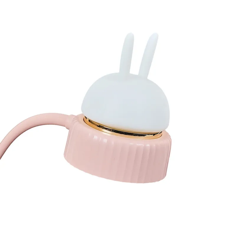 Lampka Na Biurko MEBLIVA Cat LED Tworzywo Sztuczne - Różowy