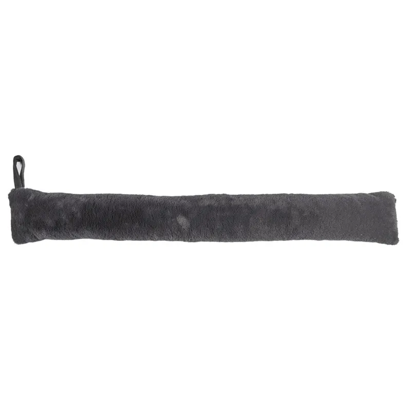 Wałek Pod Drzwi MEBLIVA Przeciw Przeciągą, Tkanina 90 cm - Czarny