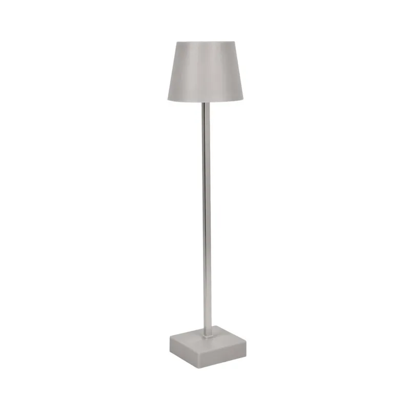 Lampka Stołowa MEBLIVA Blanca LED Na Dotyk, Minimalistyczna - Szary