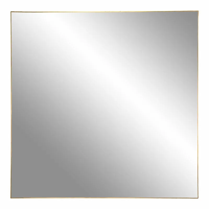 Lustro MEBLIVA Jersey Kwadratowe 60cm - Złote