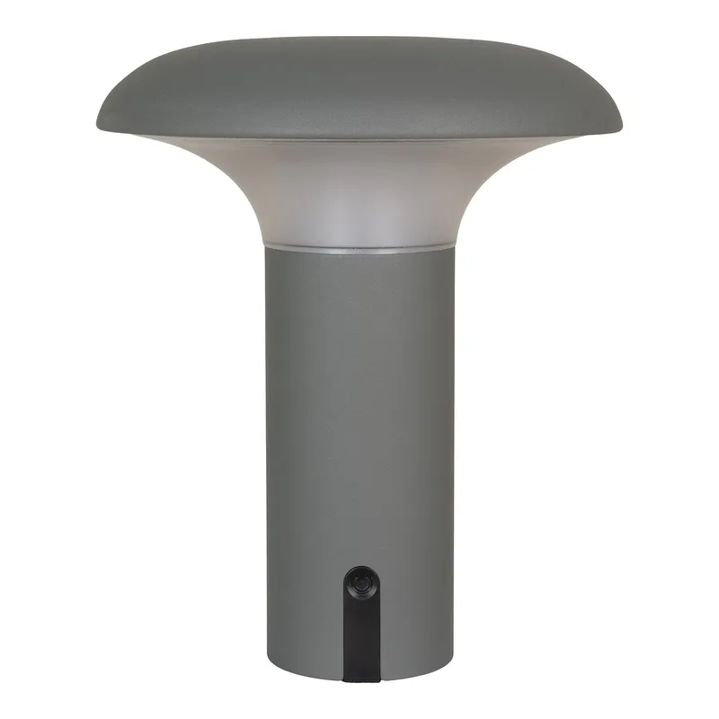 Lampa Ogrodowa MEBLIVA Ramsey, Oświetlenie LED, Nowoczesna - Szara