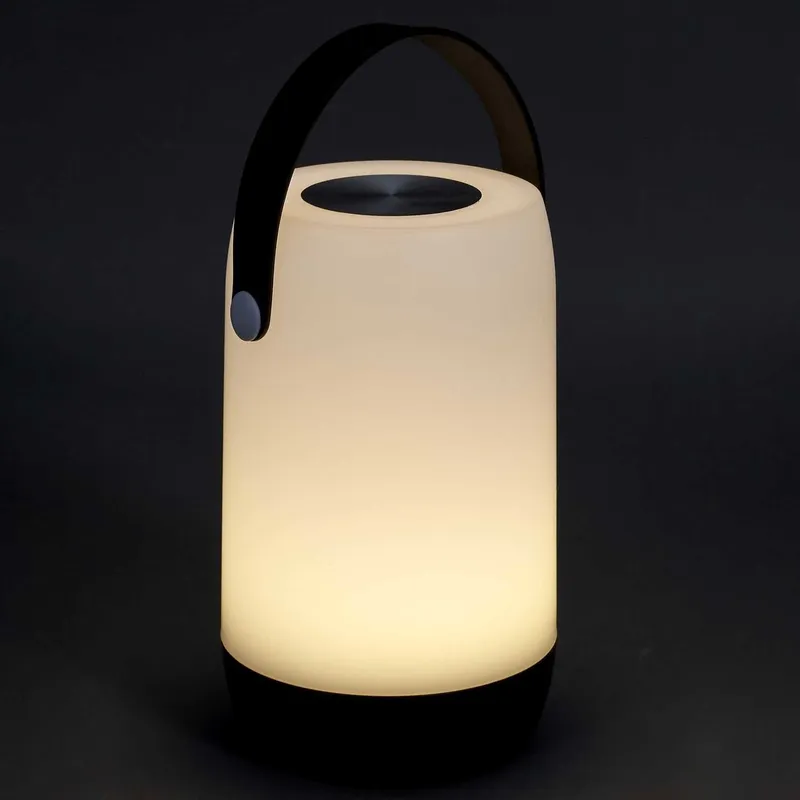 Lampa Stołowa MEBLIVA Poire LED Dotykowa, Kompaktowa - Szara