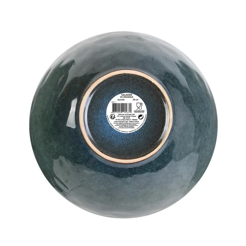 Miska MEBLIVA Laguna XL Ceramiczna 3l - Niebieski