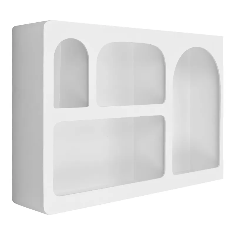 Półka Ścienna MEBLIVA Bryne, MDF 60x40 cm - Biała