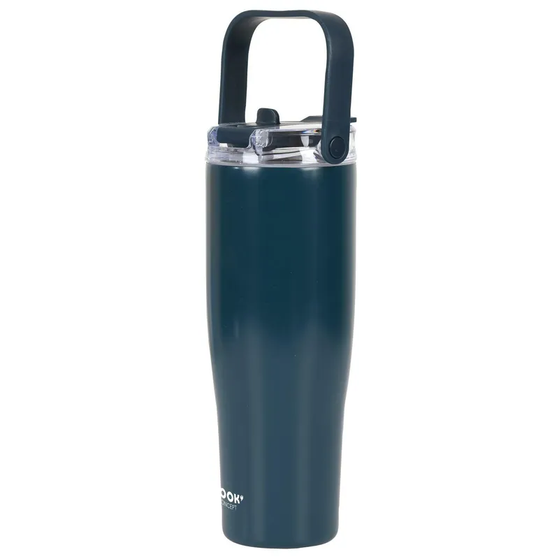 Kubek Termiczny MEBLIVA New York 900ml Metal - Niebieski